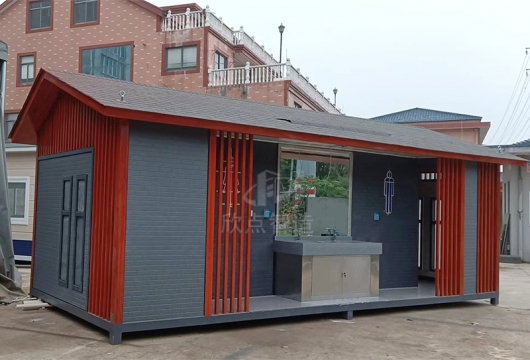 移動(dòng)廁所也可以建造的跟房子一樣漂亮嗎？